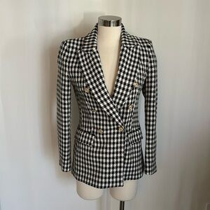 Zara Black and White Blazer Size XS